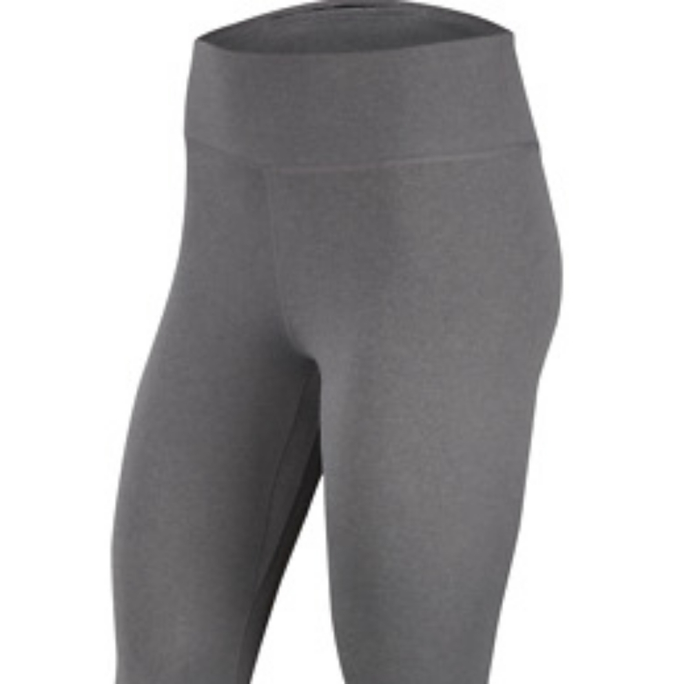 NIKE POWER DRI FIT GREY LEGGINGS TIGHTS S READ! - Picture 2 of 3